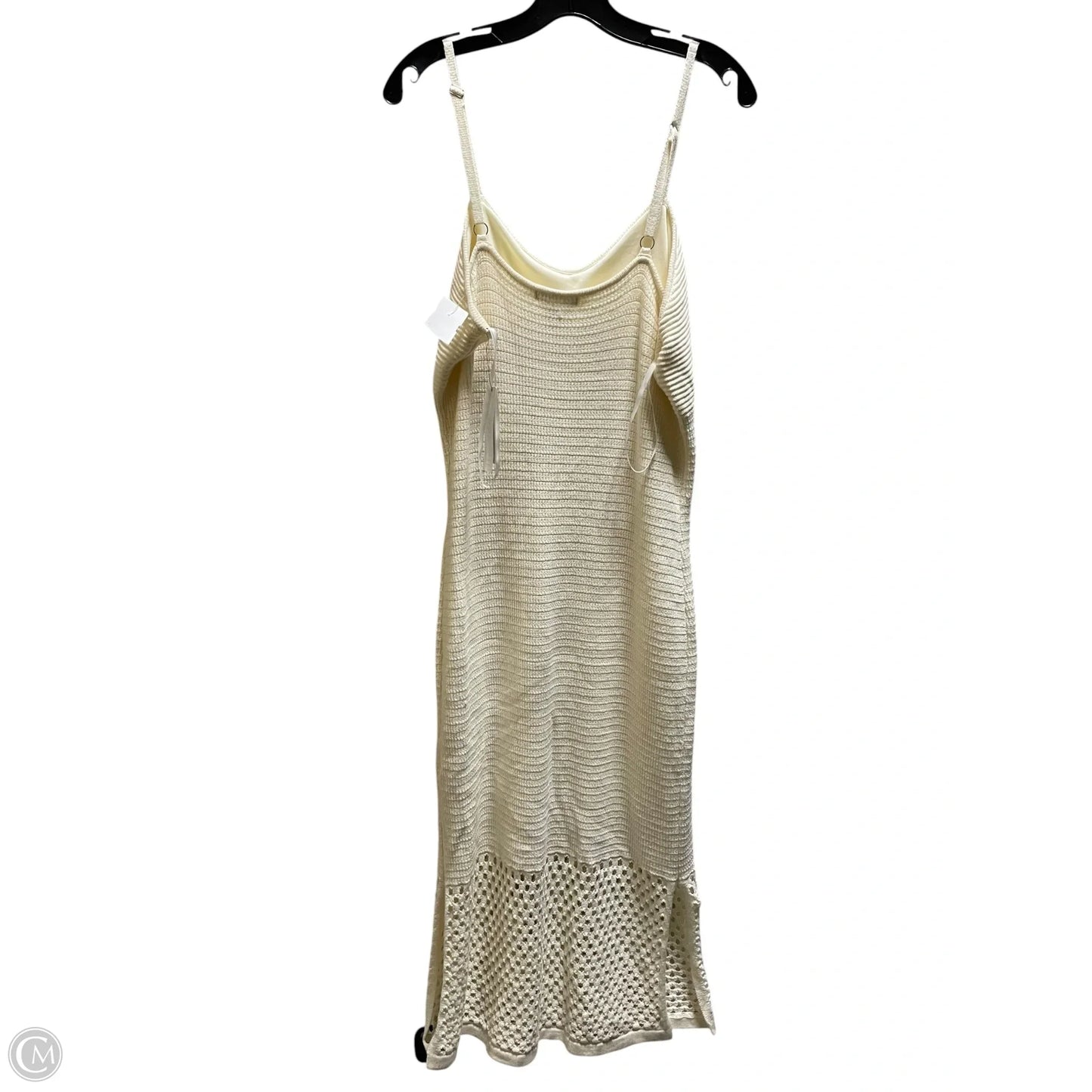 Dress Casual Maxi By Clothes Mentor In Cream, Size: 2x