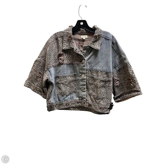 Top Short Sleeve By Pol In Multi-colored, Size: S