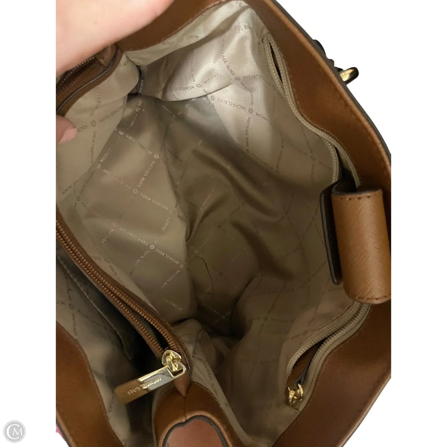 Handbag Designer By Michael Kors, Size: Large