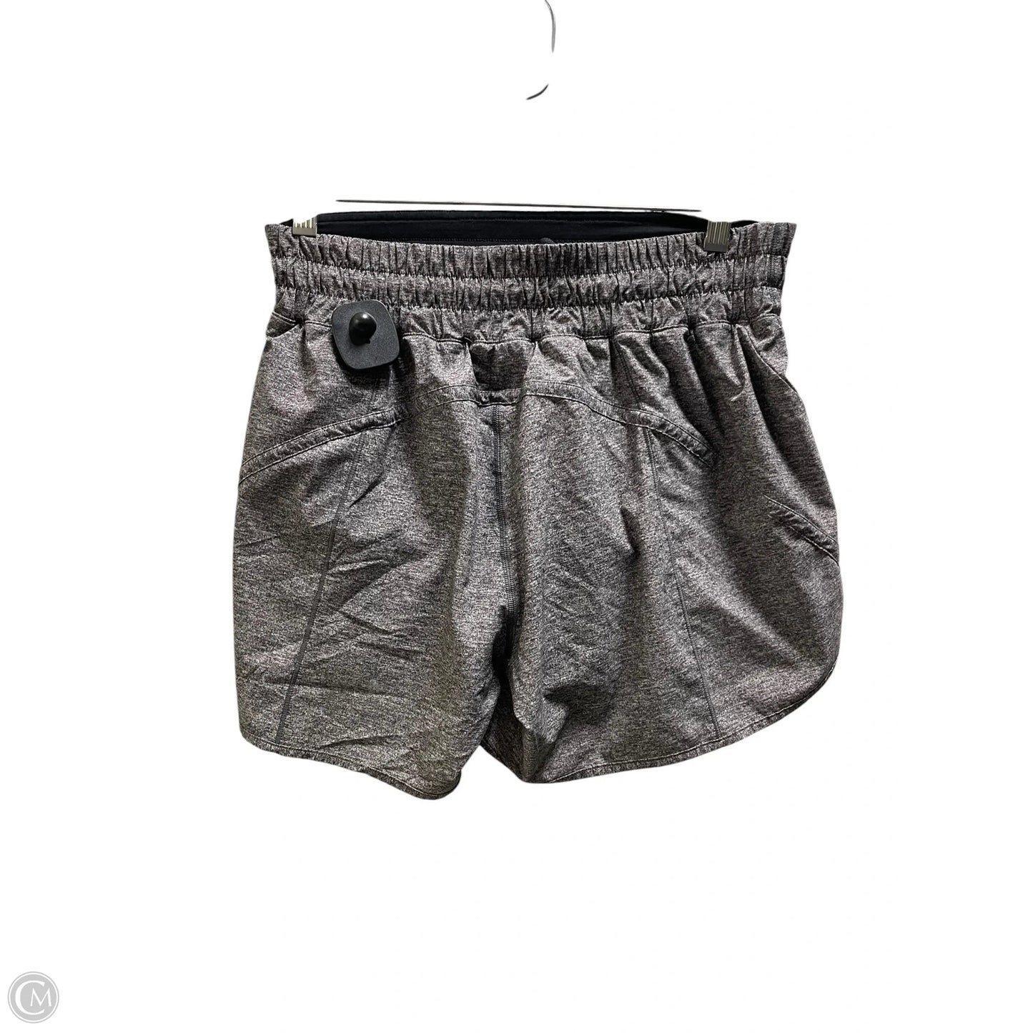 Athletic Shorts By Lululemon In Grey, Size: 8