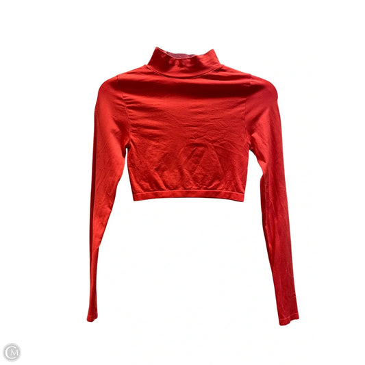 Top Long Sleeve By Free People In Orange, Size: Xs