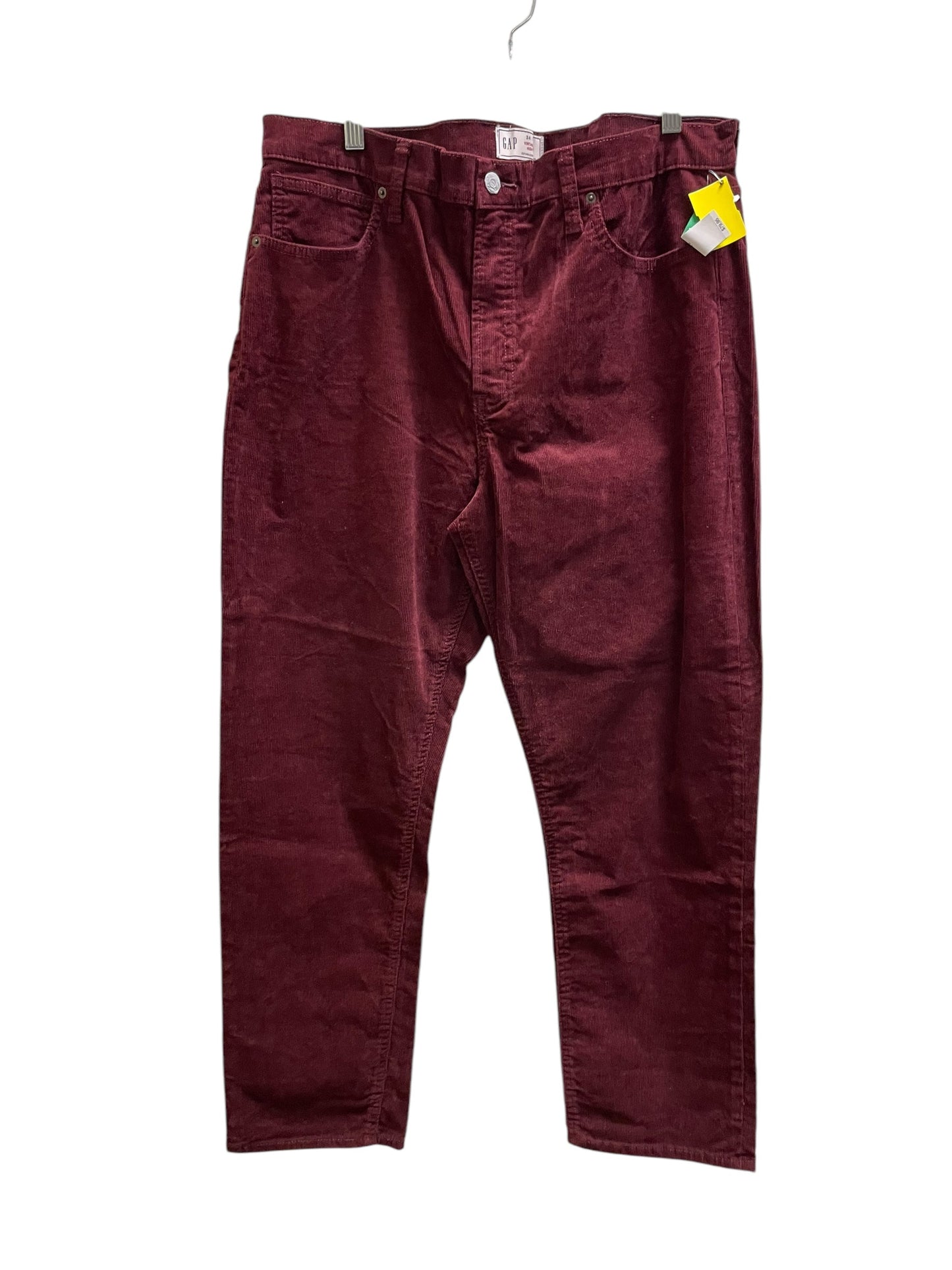 Pants Corduroy By Gap In Maroon, Size: 18