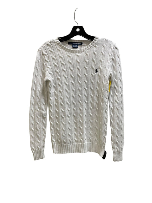 Sweater By Ralph Lauren In White, Size: S