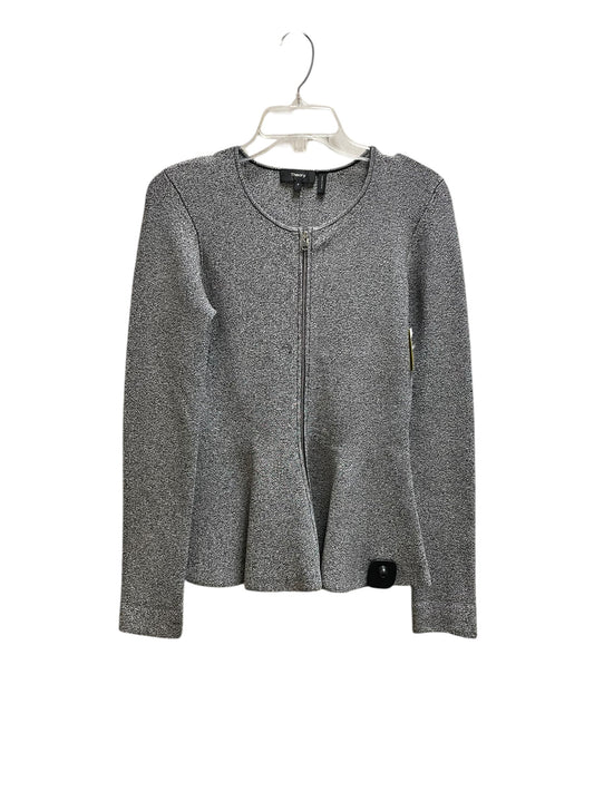 Jacket Other By Theory In Grey, Size: S