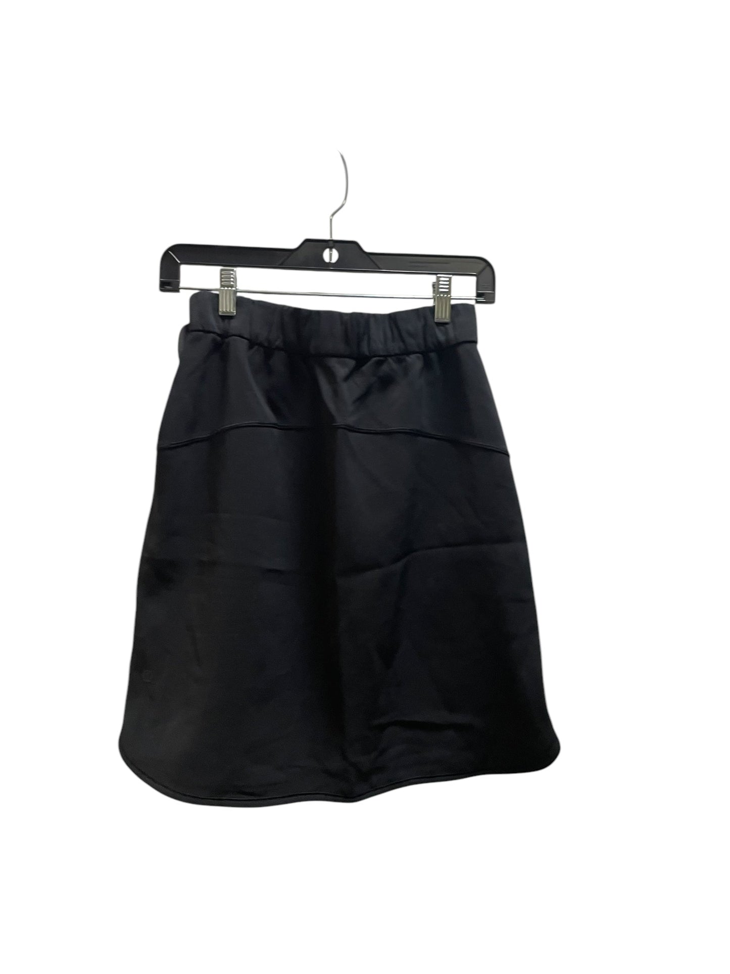 Athletic Skirt By Lululemon In Black, Size: 4