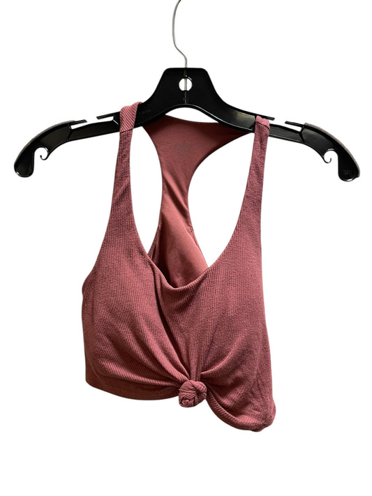 Athletic Bra By Alo In Pink, Size: S