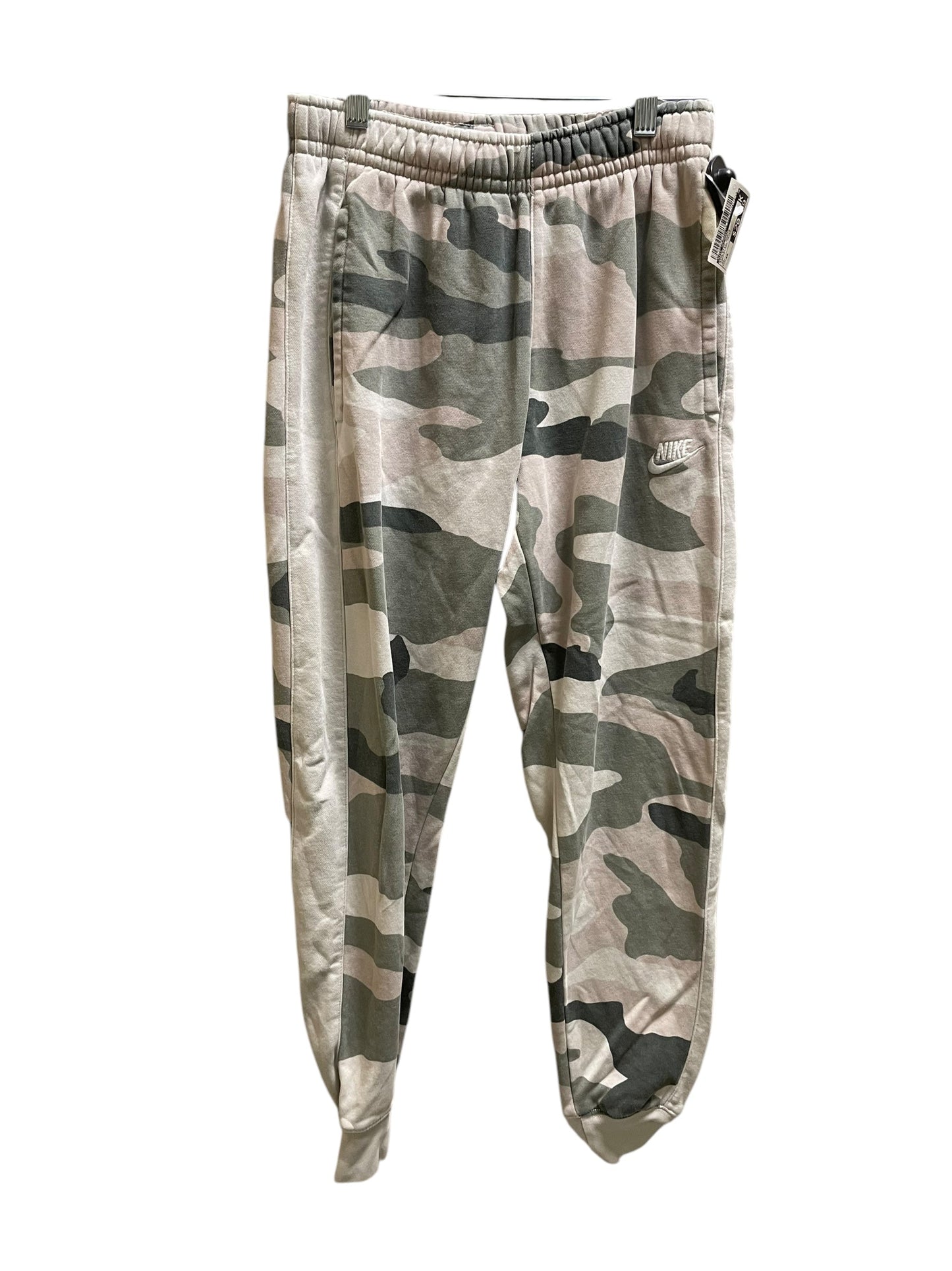 Athletic Pants By Nike Apparel In Camouflage Print, Size: Xs