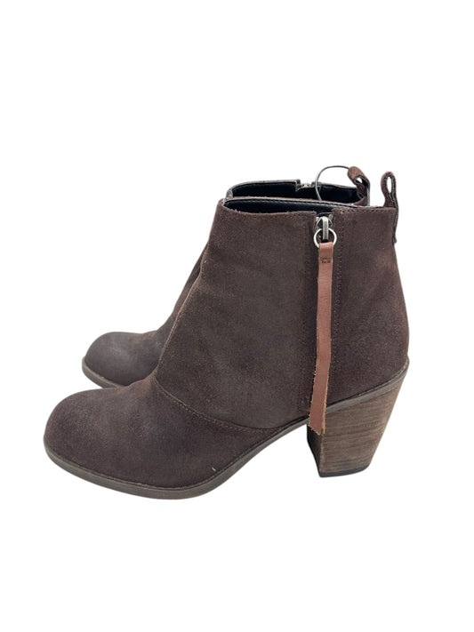 Boots Ankle Heels By Dolce Vita In Brown, Size: 8.5