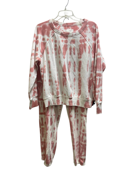 Pants Set 2pc By Lou And Grey In Tie Dye Print, Size: M