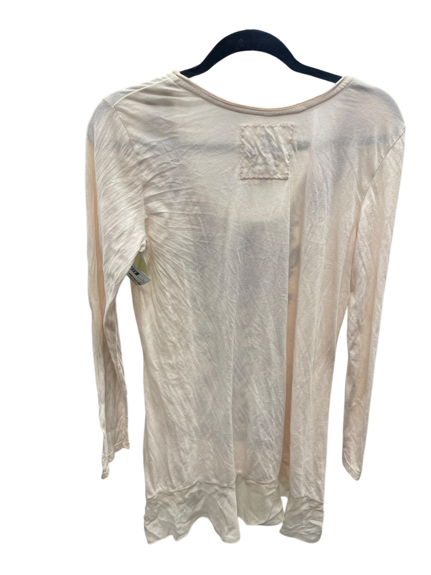 Top Long Sleeve By Johnny Was In Tan, Size: L