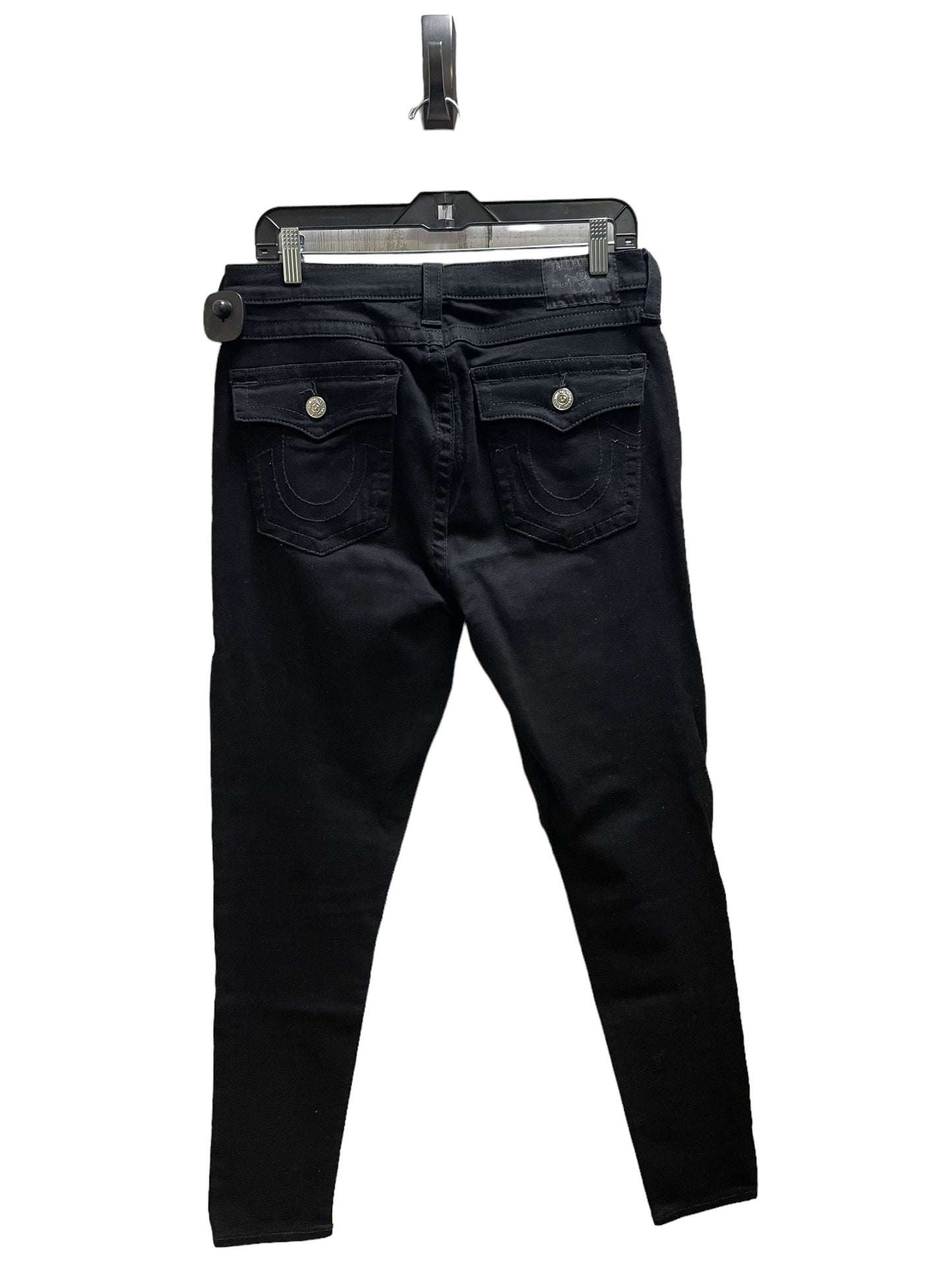 Jeans Skinny By True Religion In Black, Size: 16