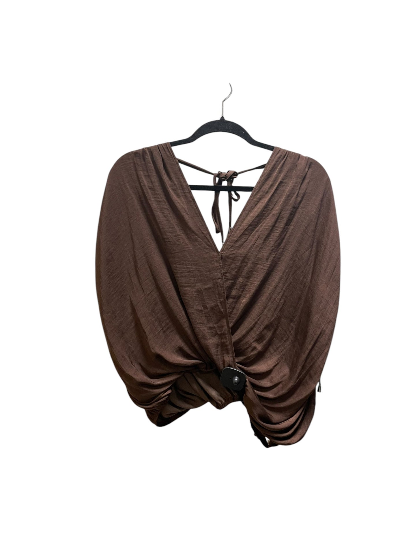 Top Sleeveless By Free People In Brown, Size: M