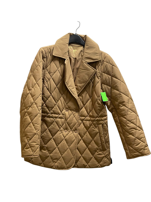 Coat Puffer & Quilted By Bcbg In Tan, Size: L