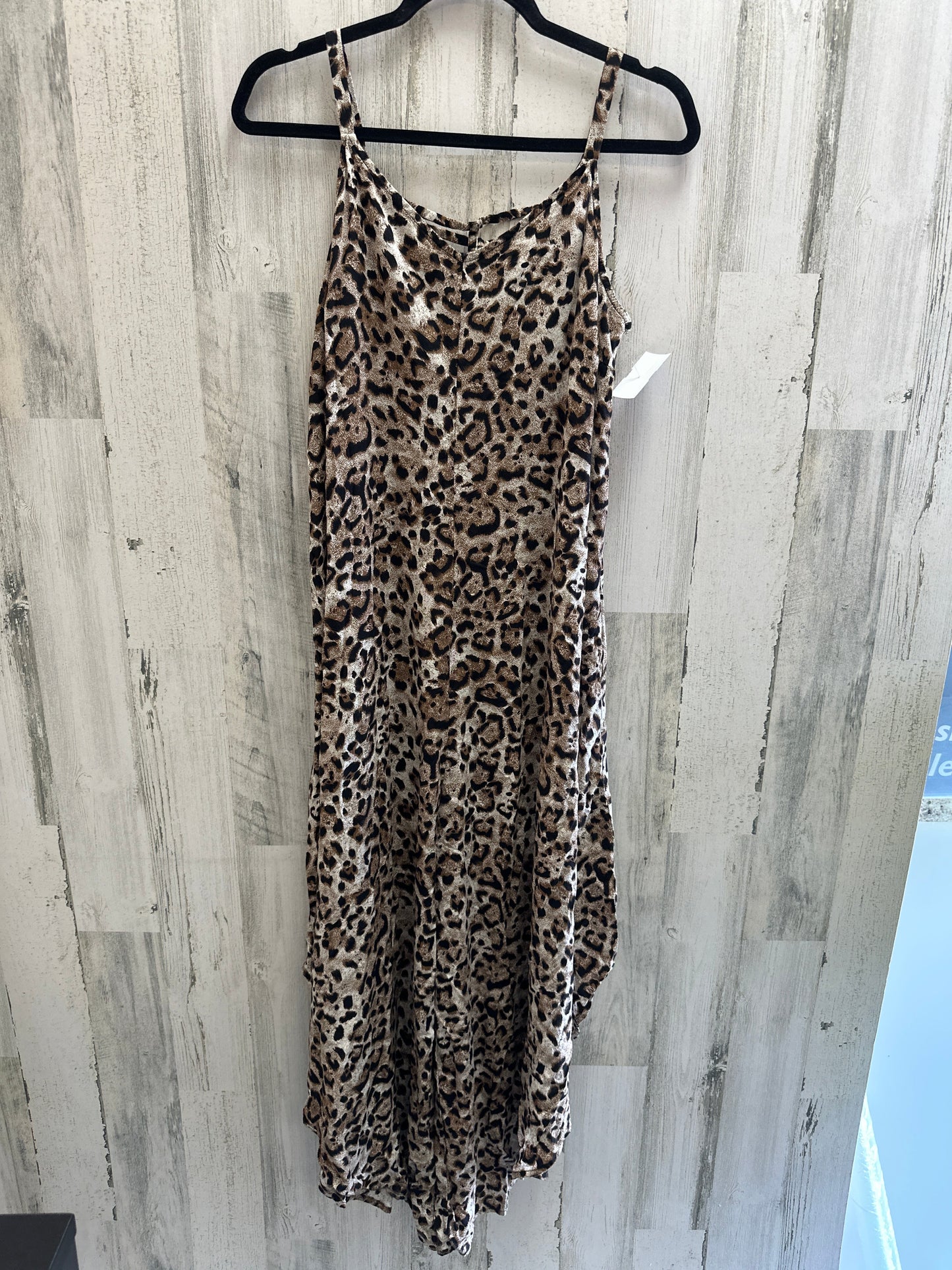 Animal Print Jumpsuit Msk, Size L