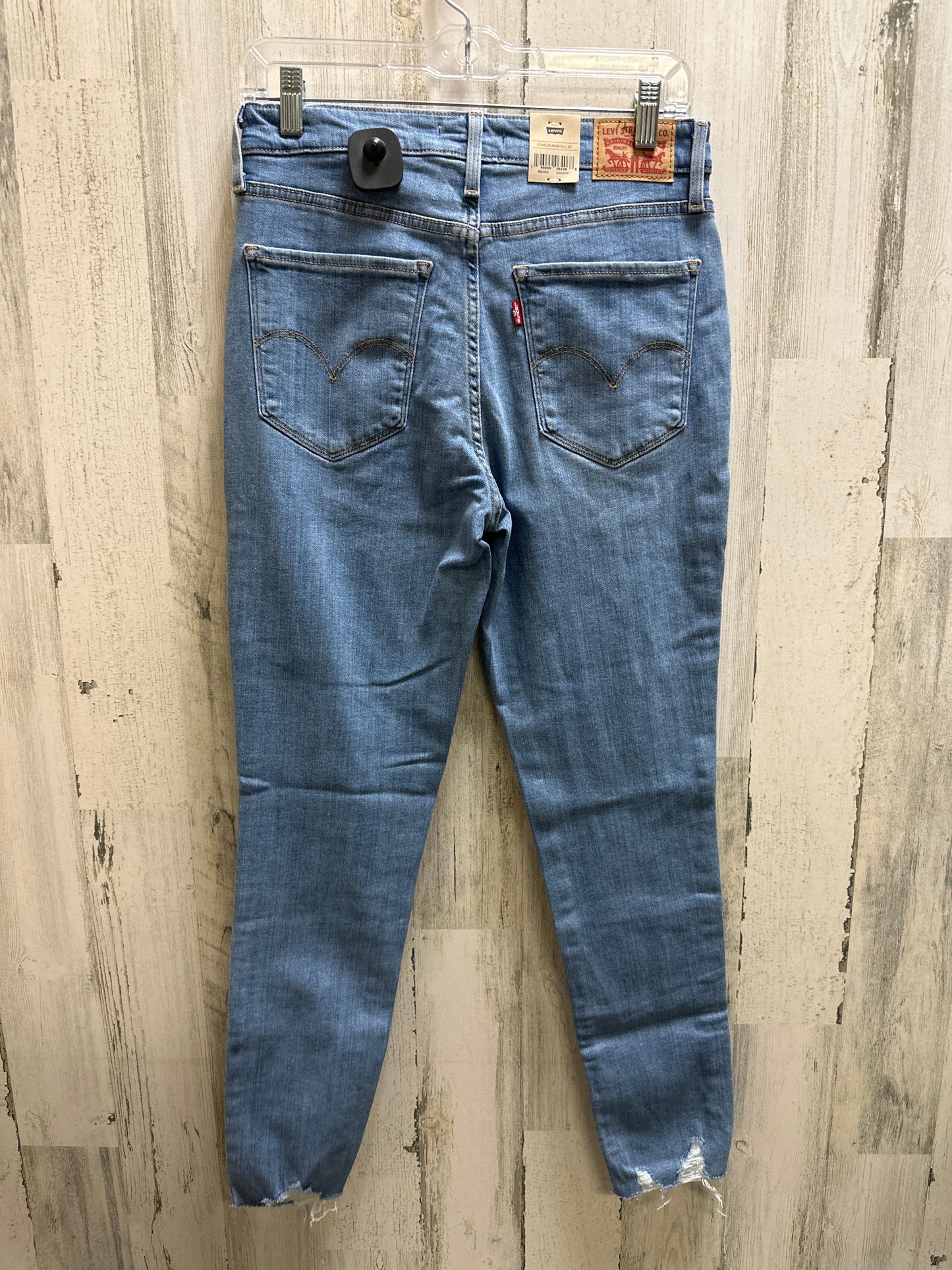 Blue Denim Jeans Skinny Levis, Size 10