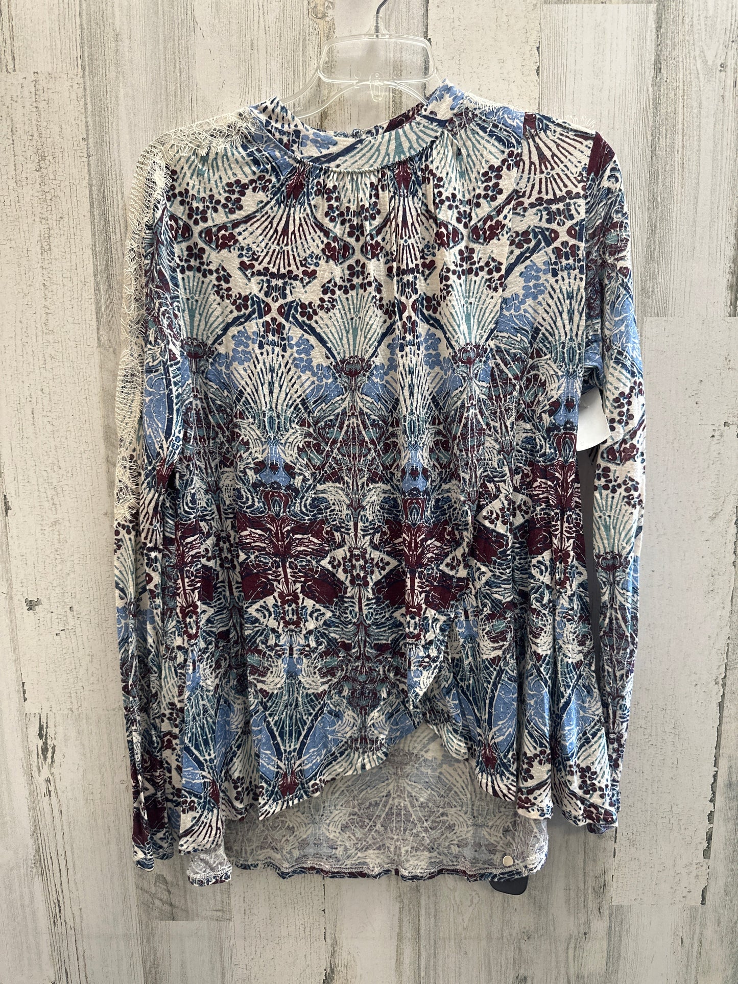 Multi-colored Top Long Sleeve Free People, Size M