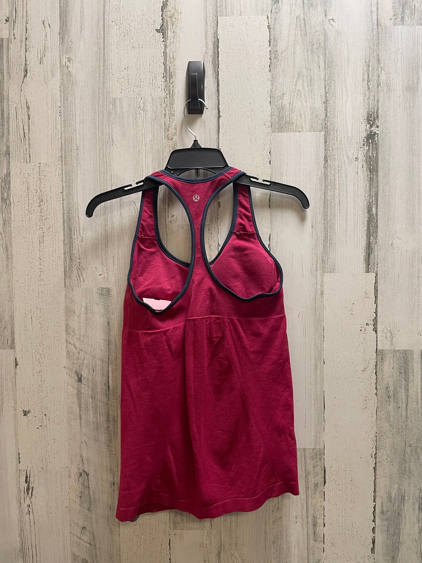 Athletic Tank Top By Lululemon In Pink, Size: 4