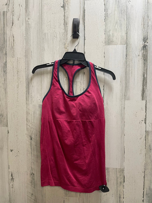 Athletic Tank Top By Lululemon In Pink, Size: 4