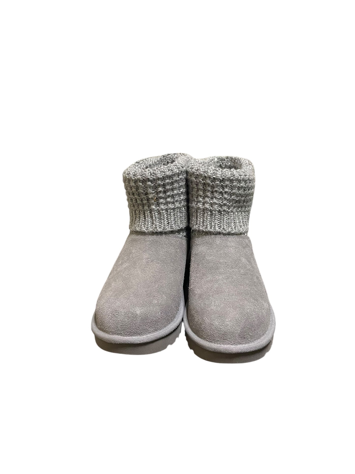 Boots Ankle Flats By Ugg In Grey, Size: 10