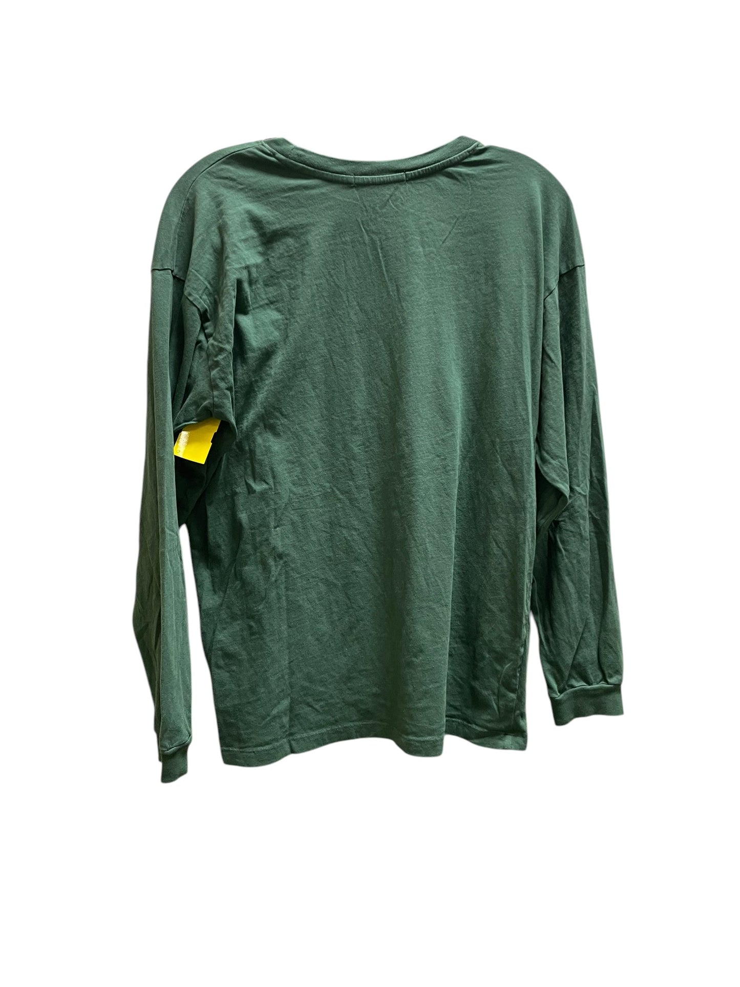 Top Long Sleeve By Forever 21 In Green, Size: S