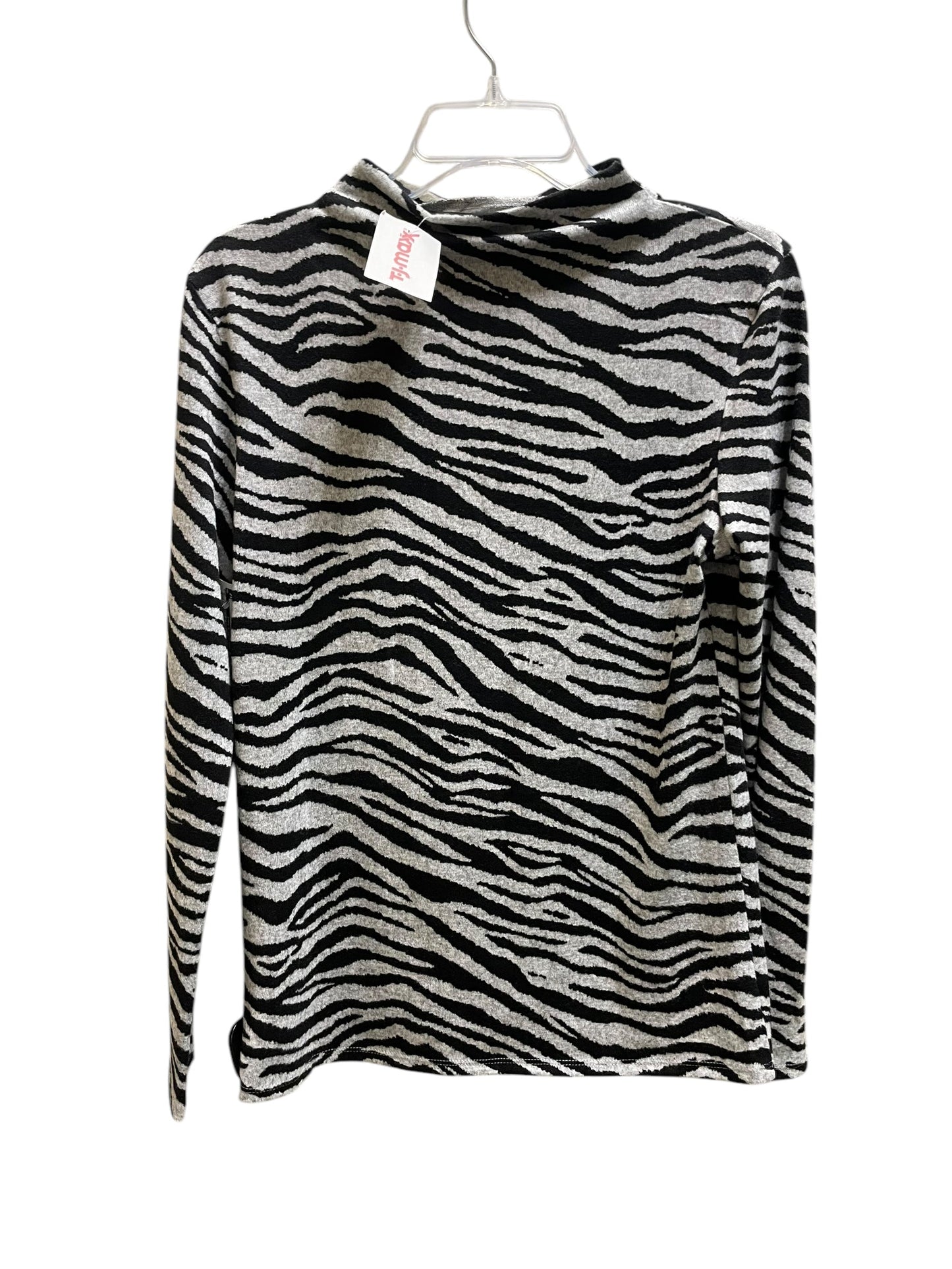 Top Long Sleeve By Beachlunchlounge In Animal Print, Size: S