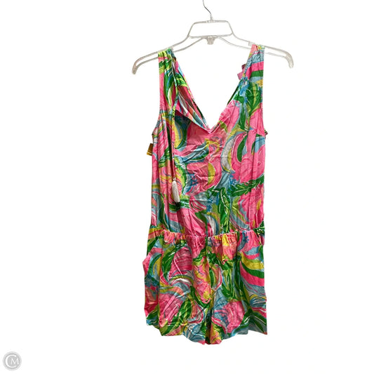 Romper Designer By Lilly Pulitzer In Multi-colored, Size: S