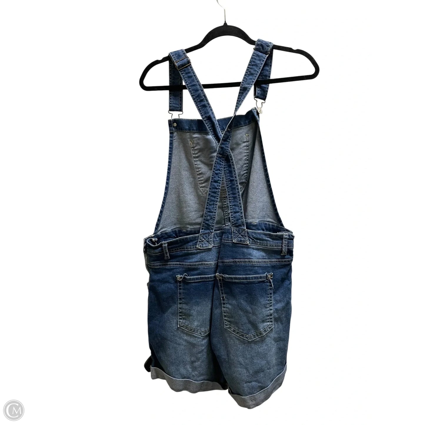 Overalls By Wallflower In Blue Denim, Size: 1x