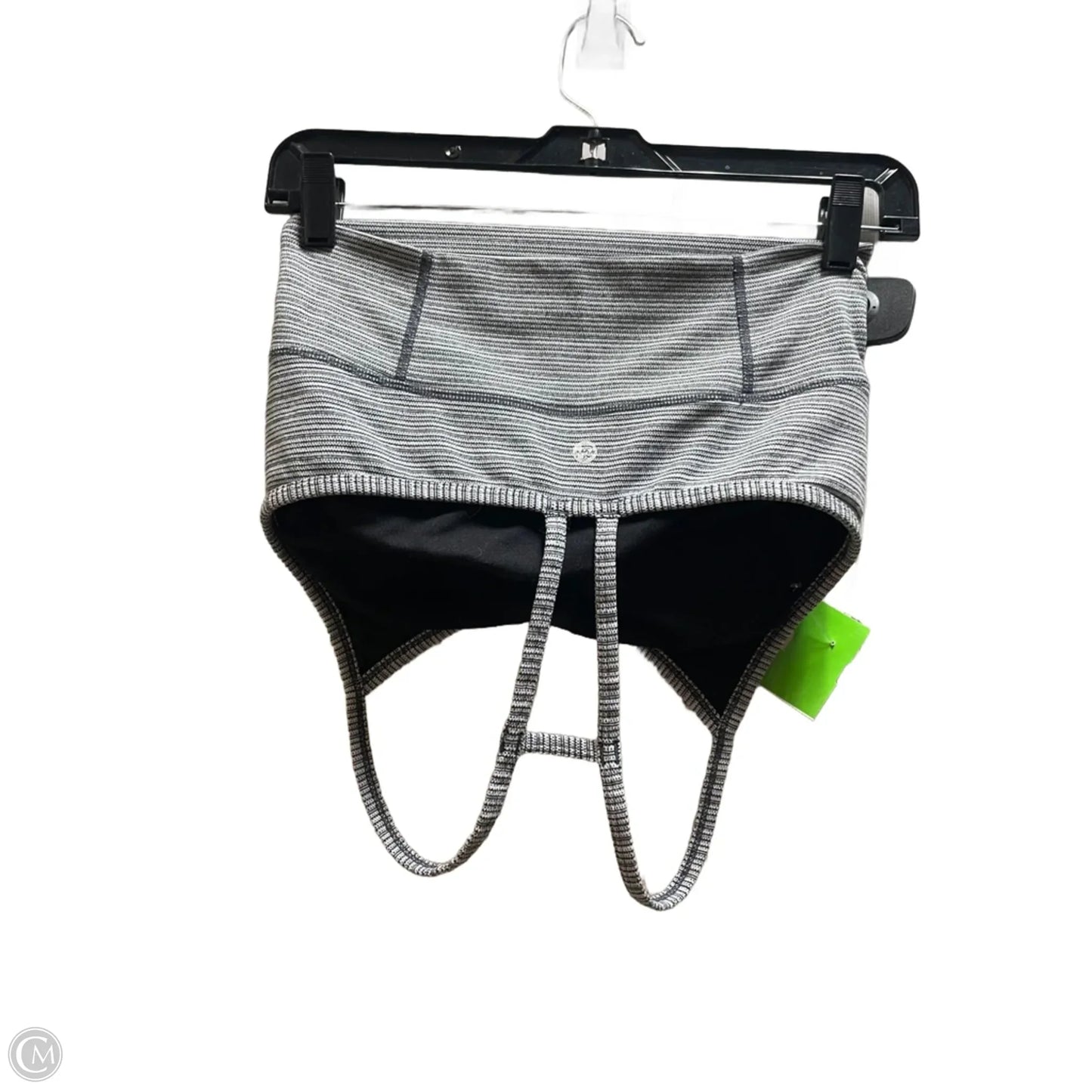 Athletic Bra By Lululemon In Striped Pattern, Size: M