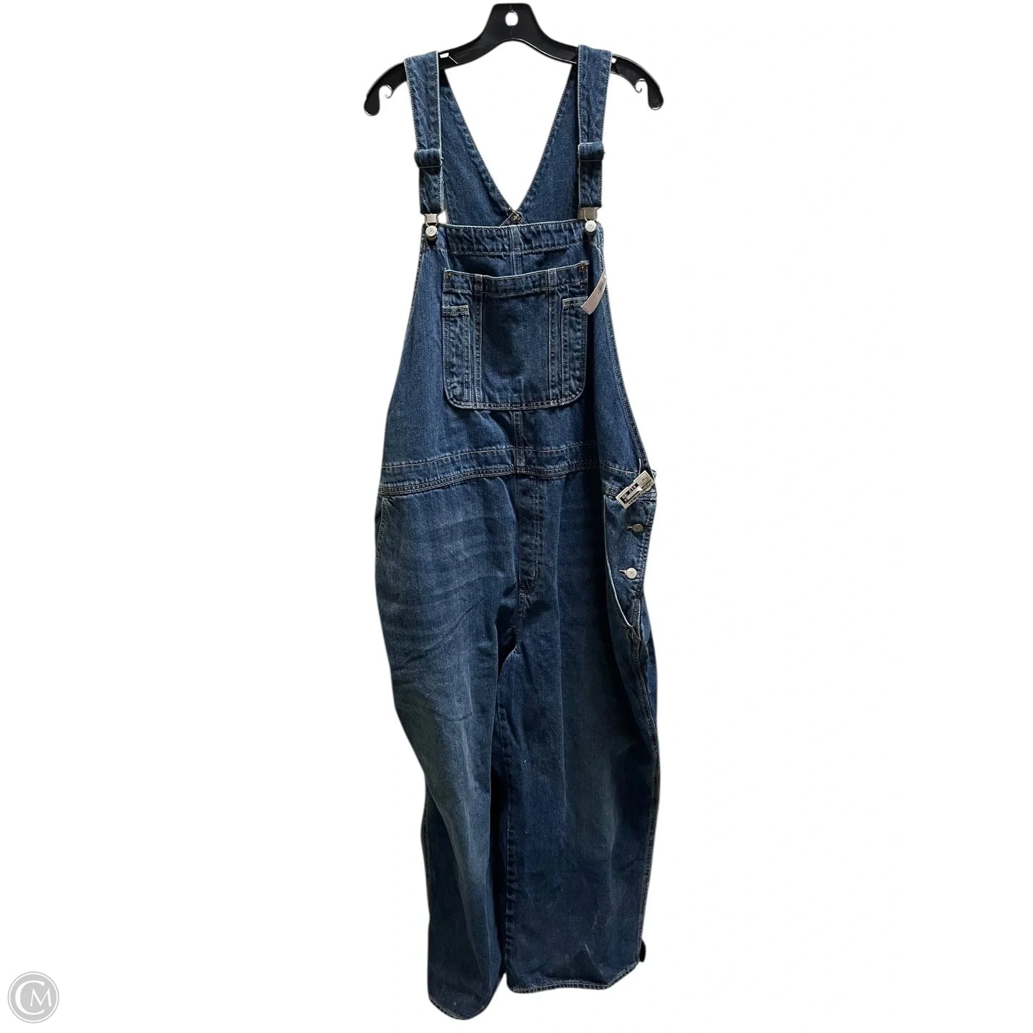 Overalls By Old Navy In Blue Denim, Size: 26