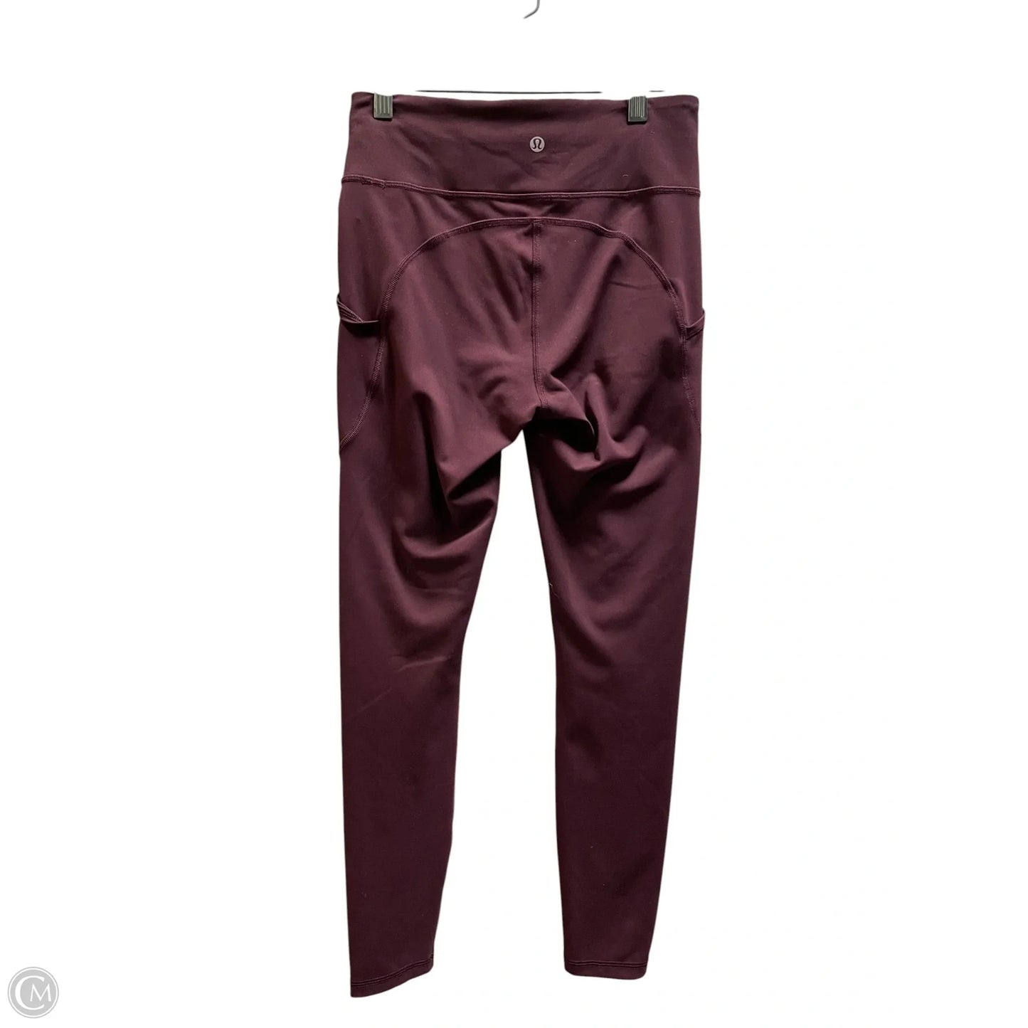 Athletic Leggings By Lululemon In Red, Size: 6