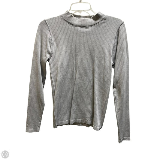Top Long Sleeve Basic By Free People In Tan, Size: M