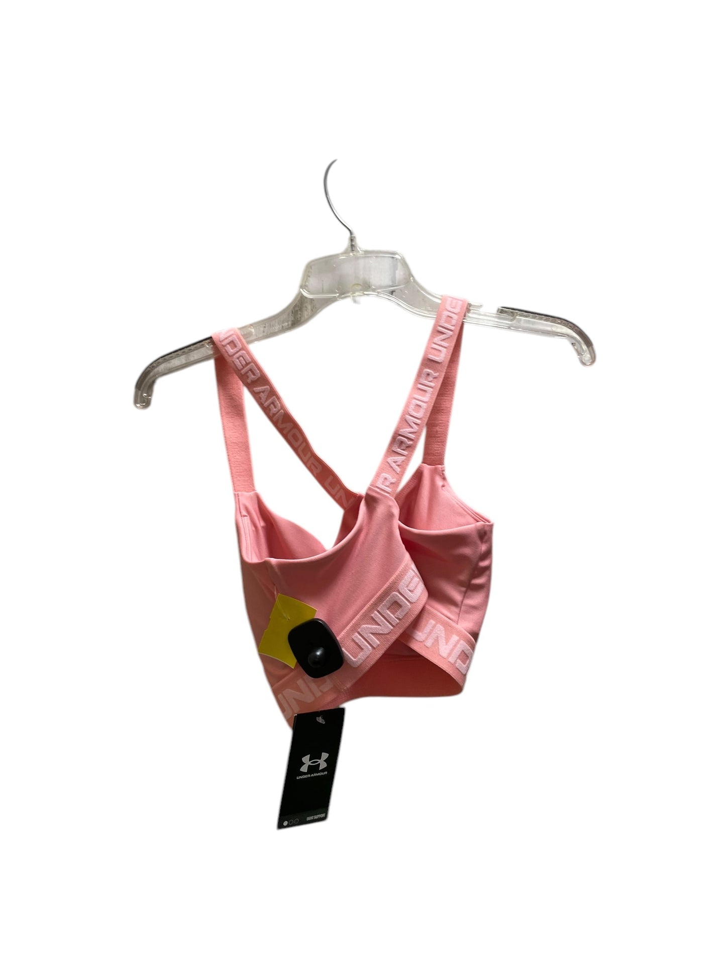 Athletic Bra By Under Armour In Pink, Size: Lp