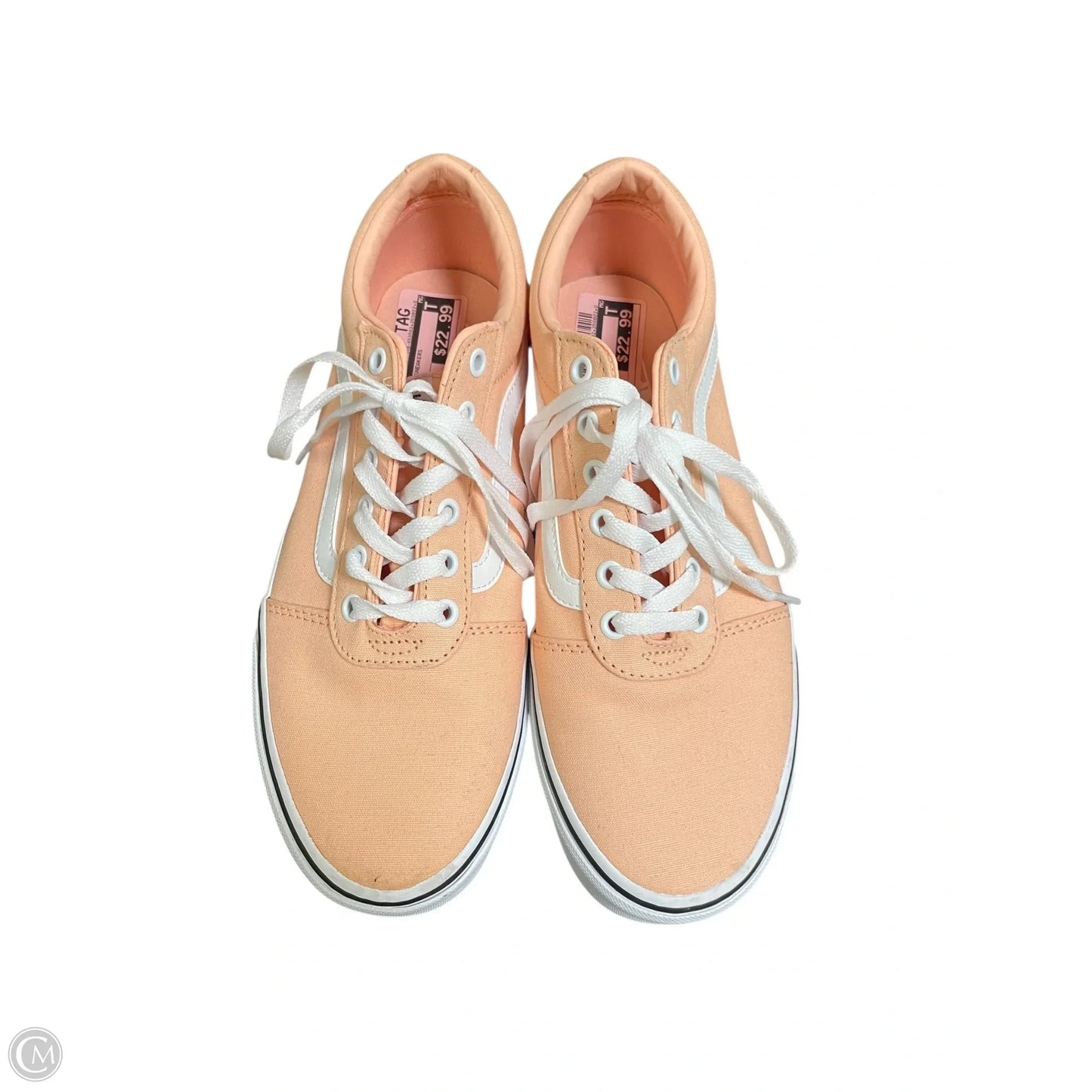 Shoes Sneakers By Vans In Peach, Size: 11