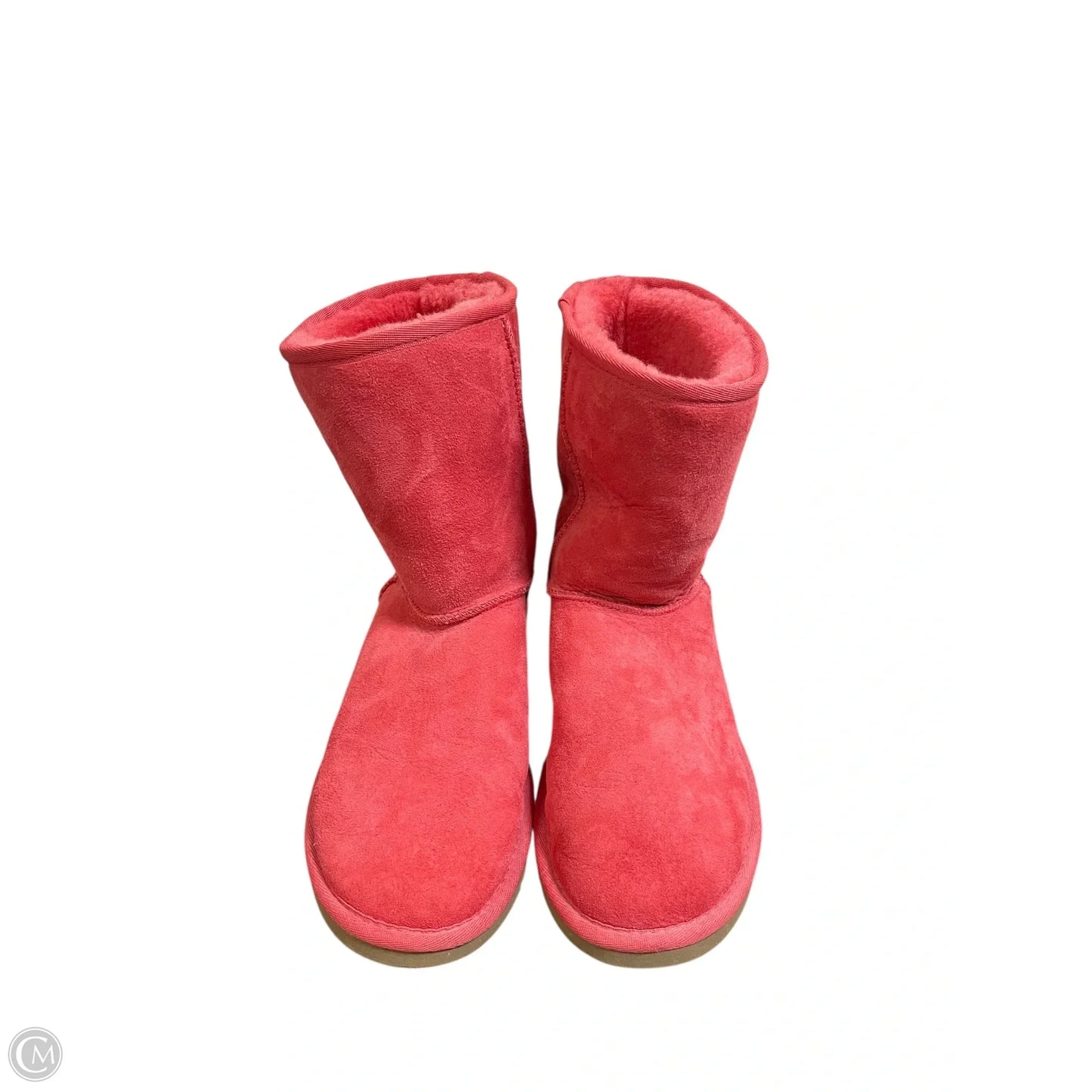 Boots Designer By Ugg In Pink, Size: 6