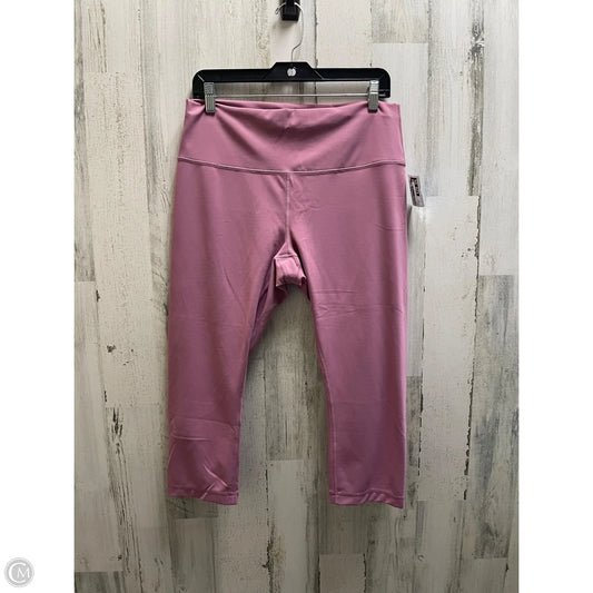 Athletic Leggings By Lululemon In Pink, Size: 14