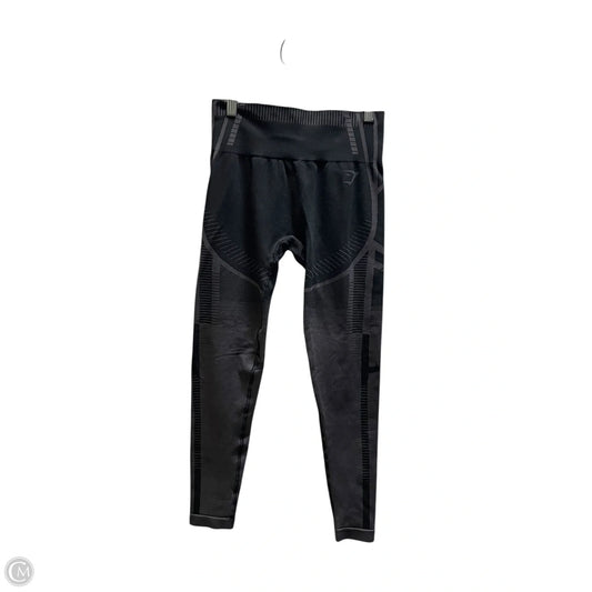 Athletic Leggings By Gym Shark In Black, Size: M