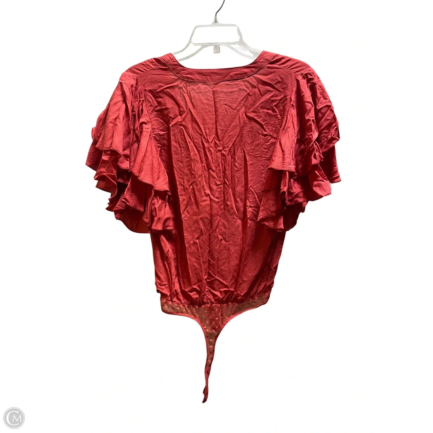 Top Short Sleeve By Free People In Red, Size: S
