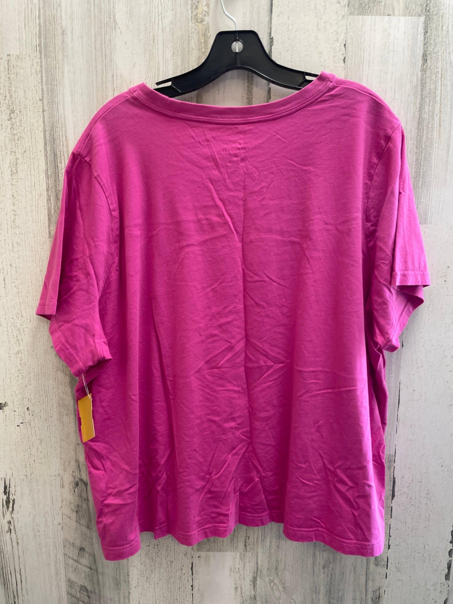 Pink Top Short Sleeve Nike Apparel, Size 2x