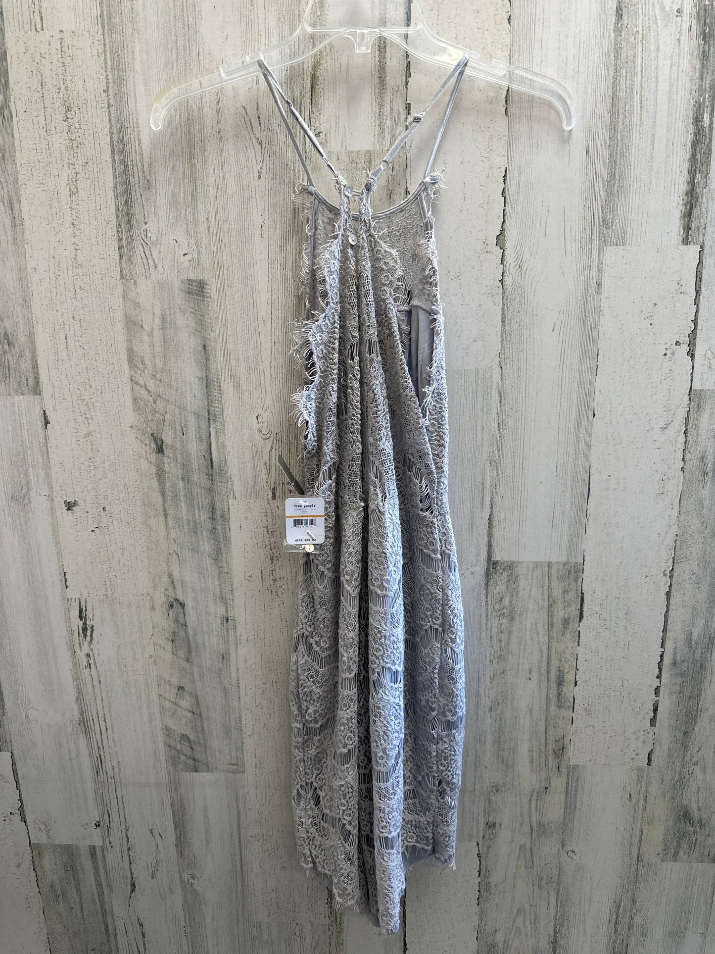 Grey Dress Casual Midi Free People, Size S