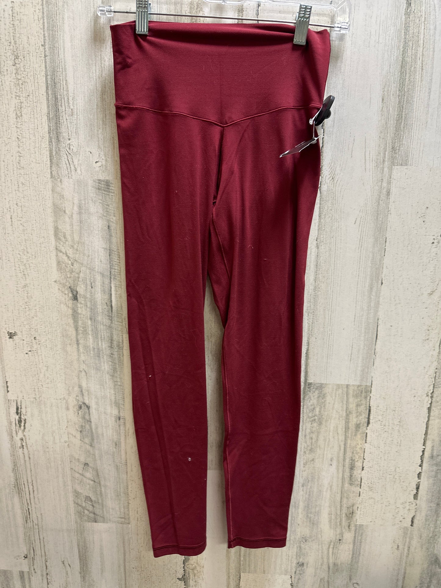 Red Athletic Leggings Aerie, Size M