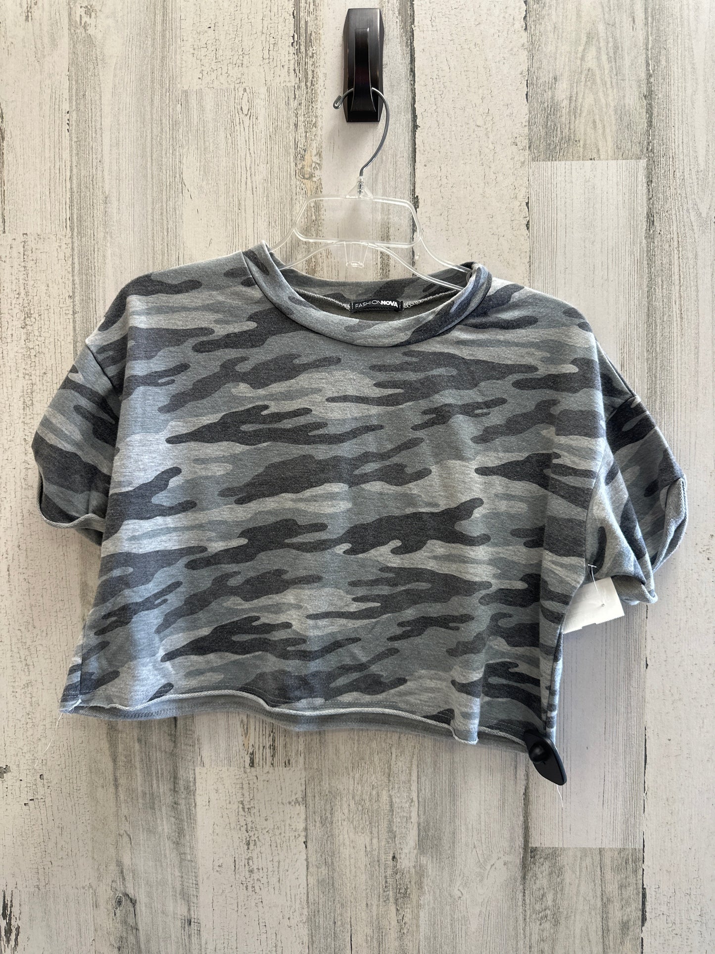 Camouflage Print Shorts Set Fashion Nova, Size 4