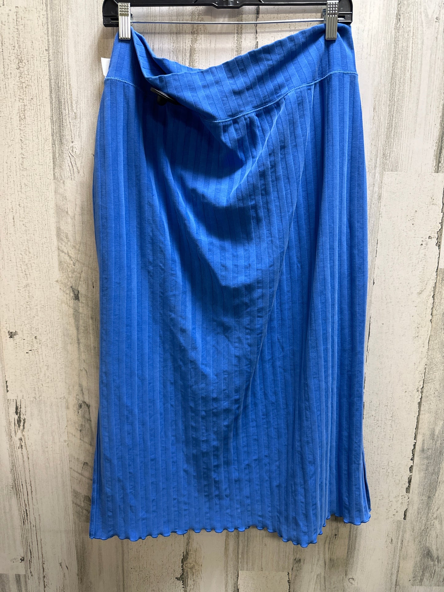 Blue Skirt Midi Aerie, Size 14