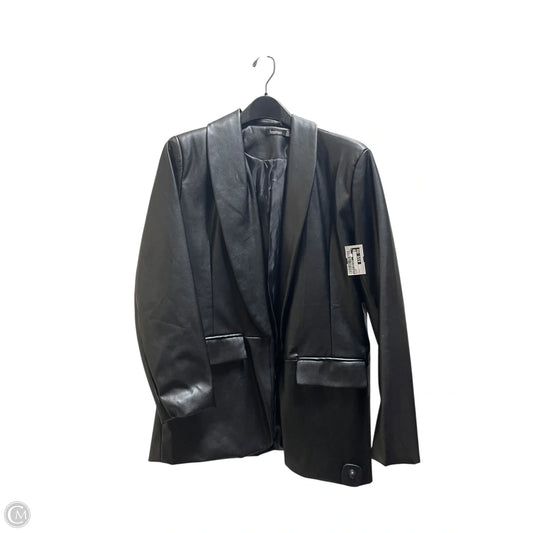 Blazer By Boohoo Boutique In Black, Size: 4