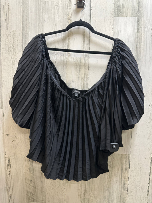 Black Top Short Sleeve Express, Size Xl