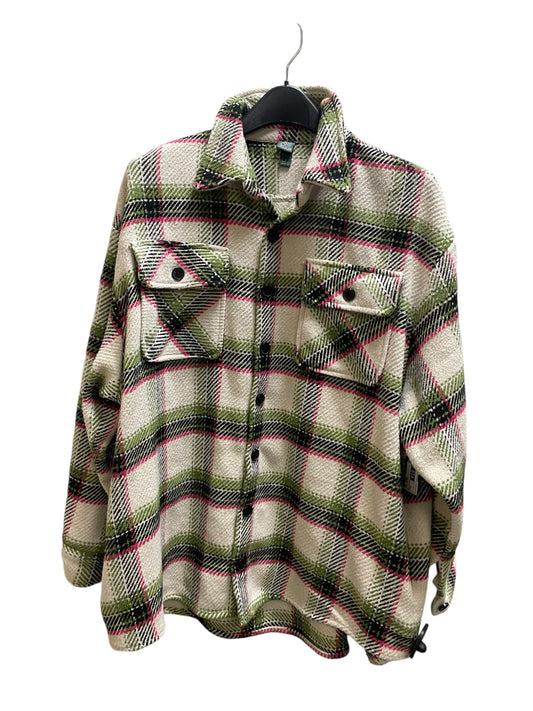 Coat Other By Wild Fable In Plaid Pattern, Size: S