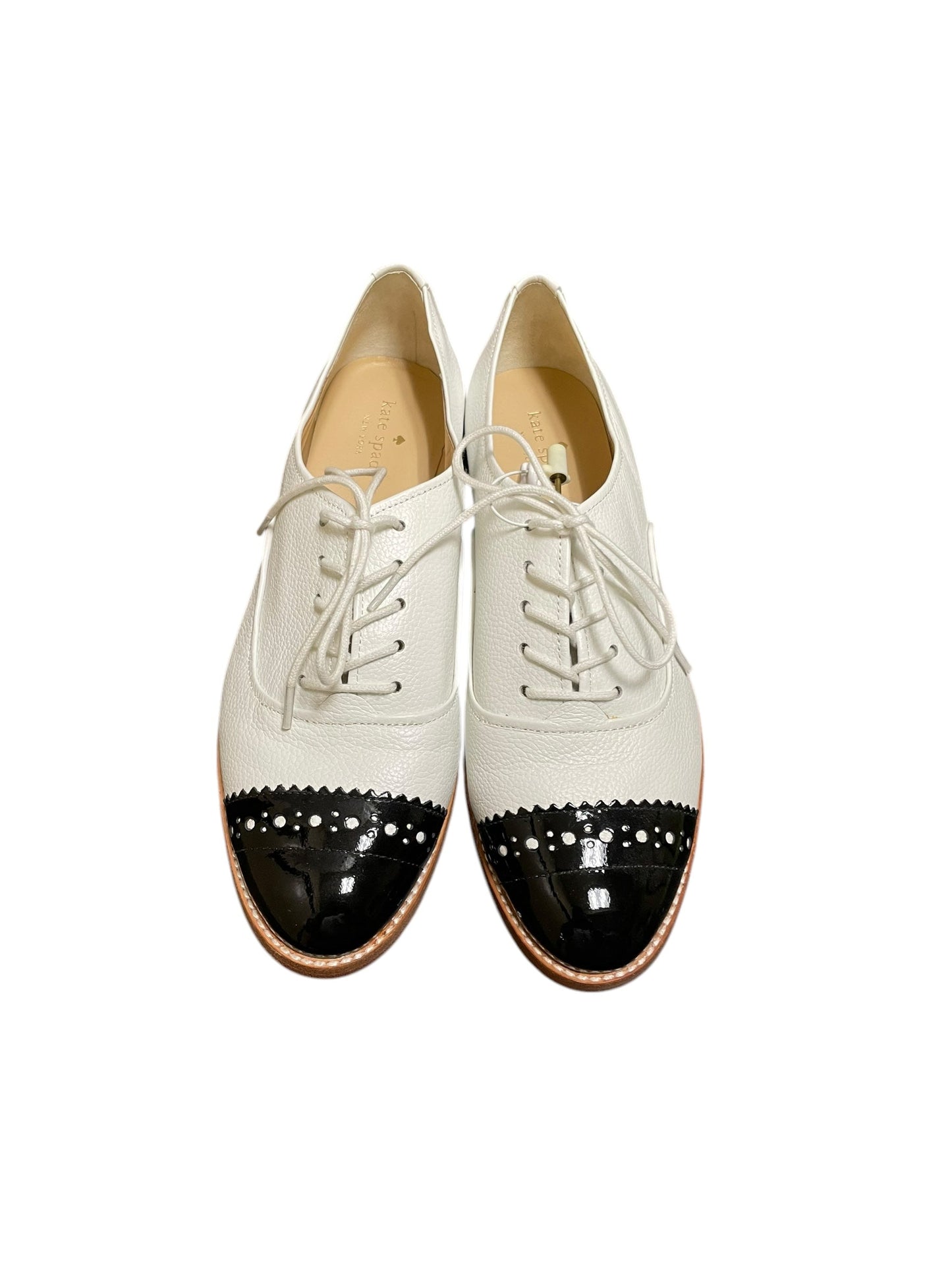 Shoes Flats By Kate Spade In White, Size: 9.5