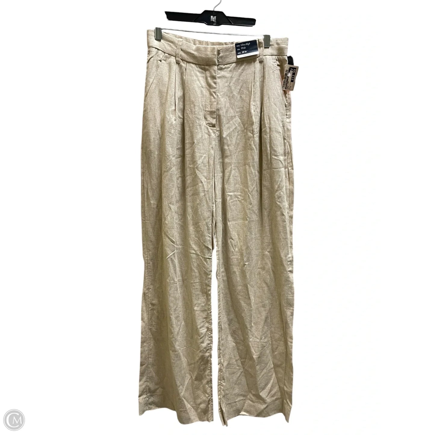 Pants Linen By Abercrombie And Fitch In Brown, Size: 6