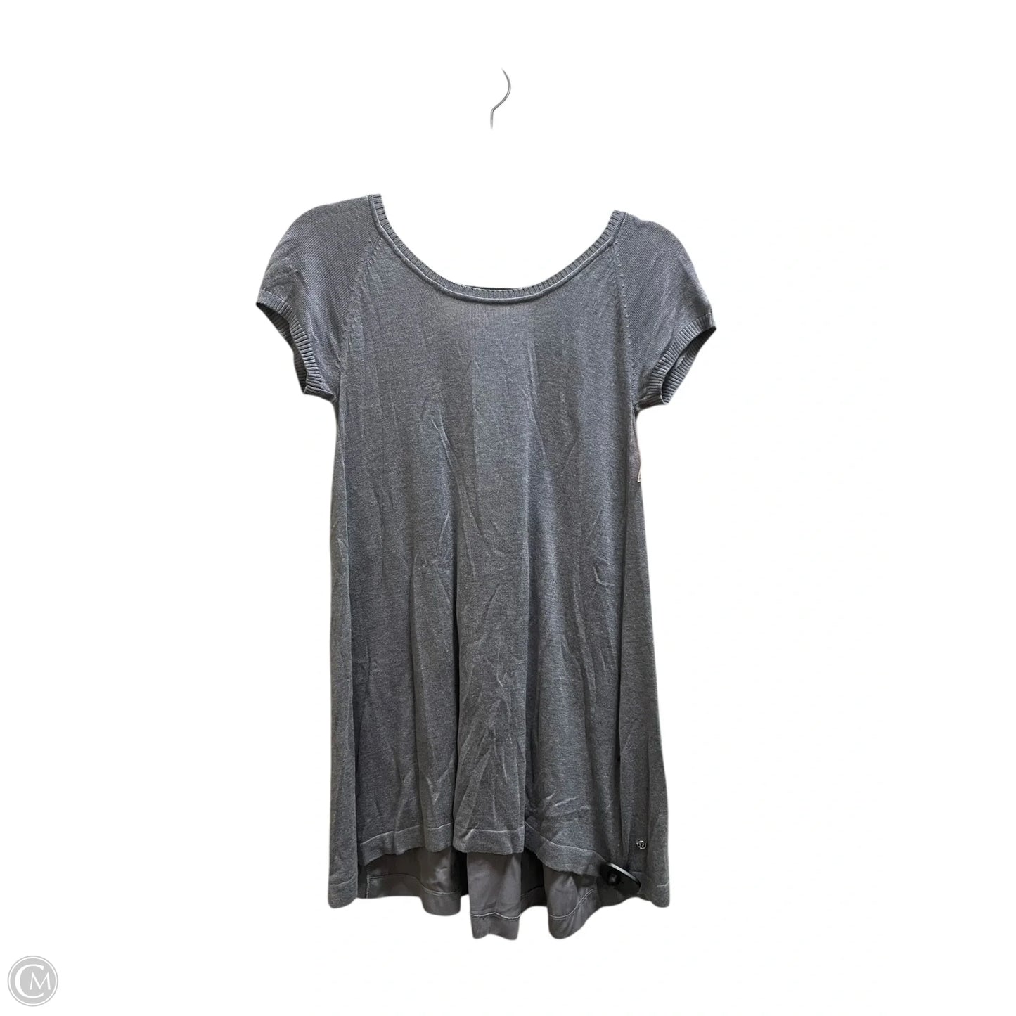 Top Short Sleeve By Lululemon In Grey, Size: 4