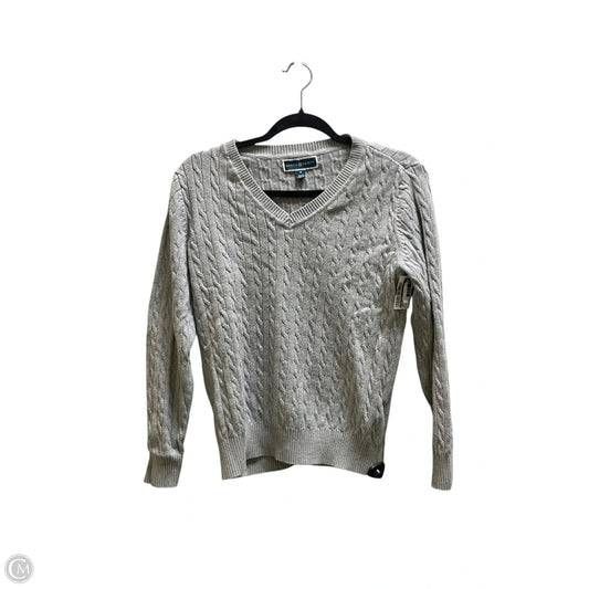 Sweater By Karen Scott In Grey, Size: M