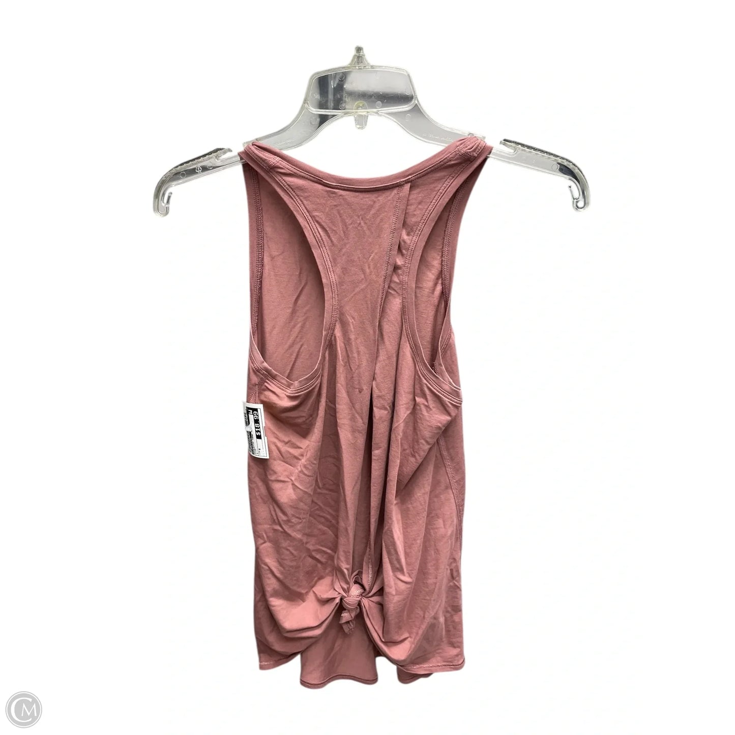 Athletic Tank Top By Lululemon In Pink, Size: 4
